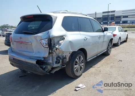 2018 Nissan Pathfinder Sl z USA, uszkodzony, nr VIN 5N1DR2MN4JC621553